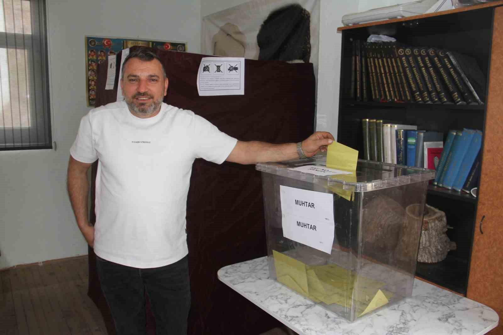 Konya’da muhtarlık seçimi
