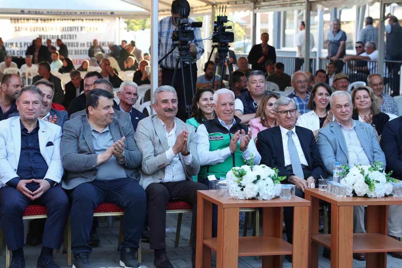 Bursa Büyükşehir Belediyesi, Sıvı Gübre Tesisi’ni hizmete açtı 