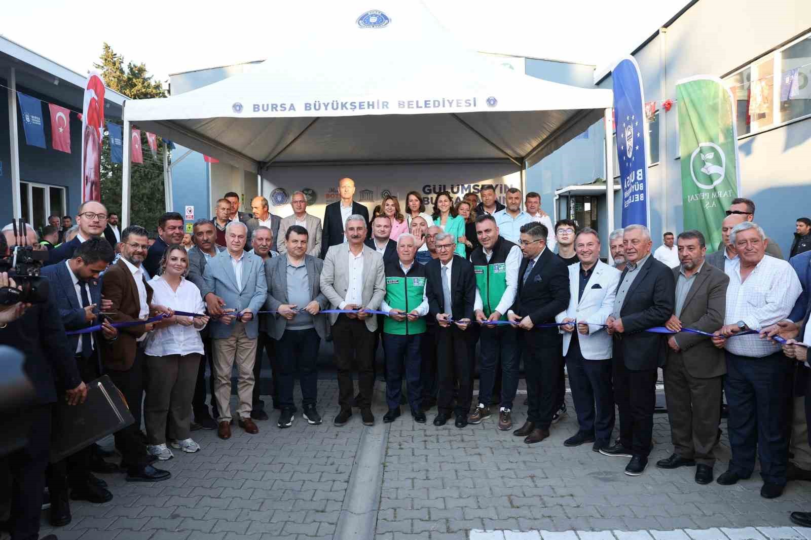 Bursa Büyükşehir Belediyesi, Sıvı Gübre Tesisi’ni hizmete açtı 