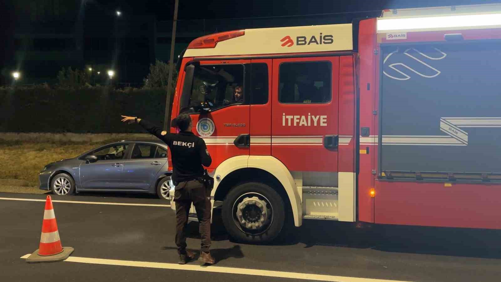 Tekirdağ’da kimya fabrikasında yangın 