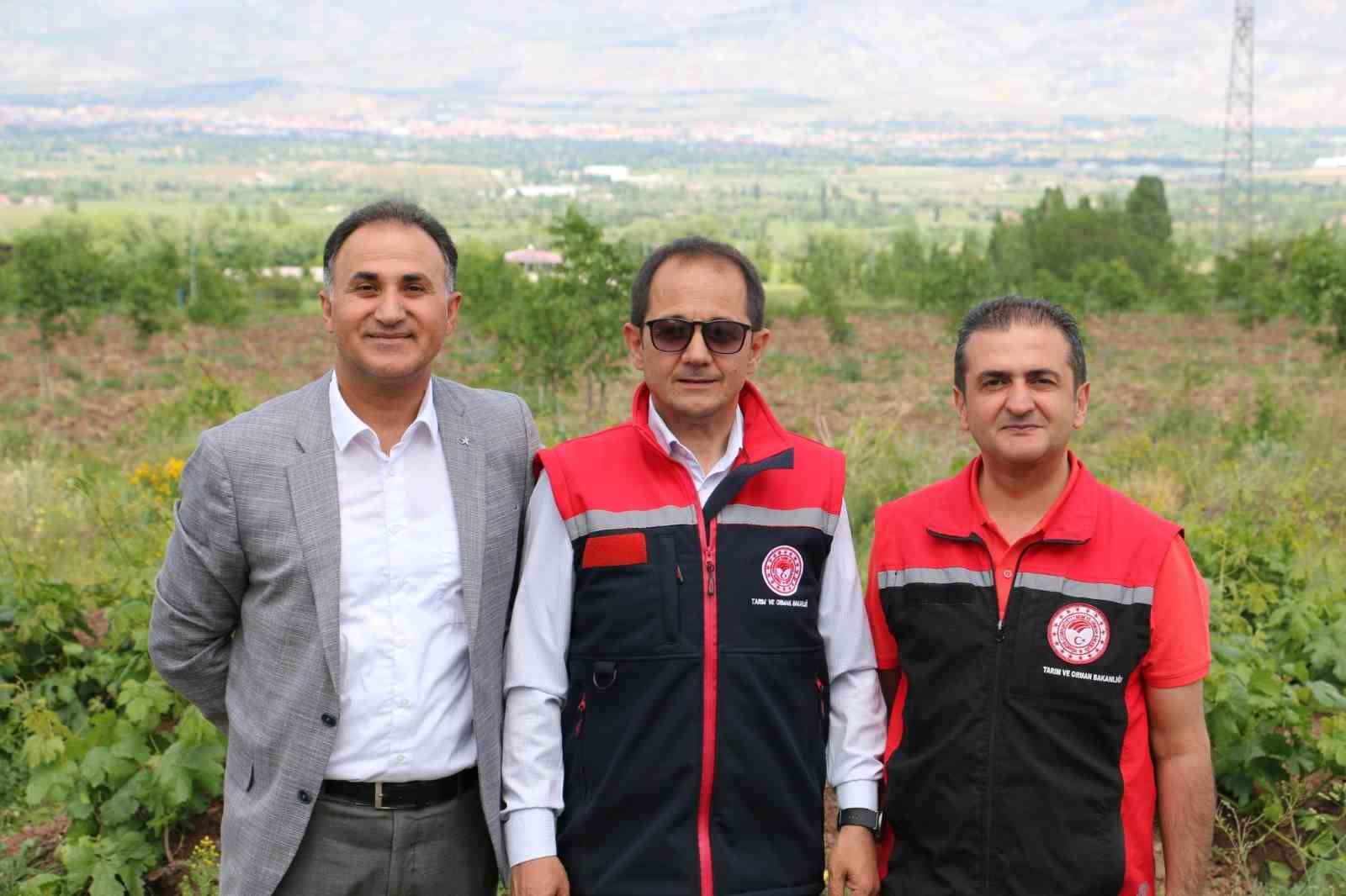 Kurduğu modern meyve bahçesinde teknolojinin imkanlarını kullanıyor 