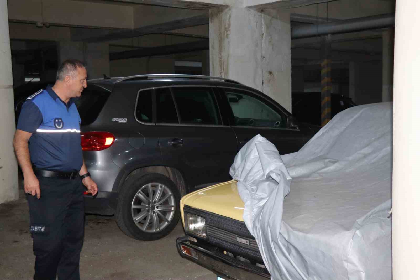 Nazilli’de zabıtadan otopark denetimi 