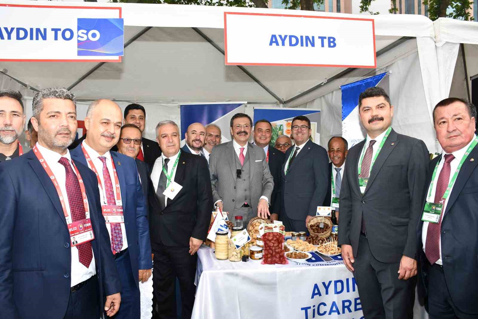 Yöresel ürünler etkinliğinde Aydın rüzgarı esti 