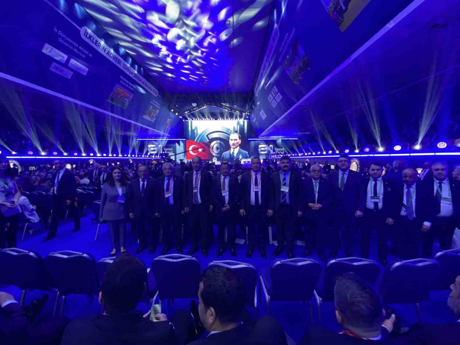 Aydın Ticaret Borsası, TOBB 81. Genel Kurulu’na katılım sağladı 