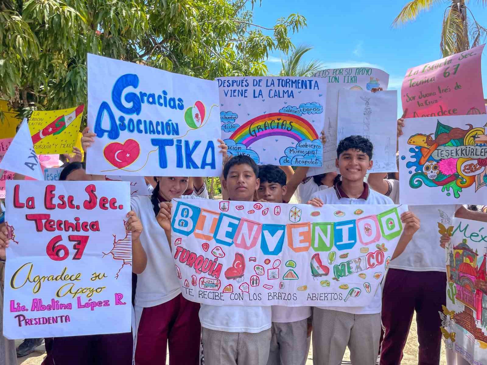 TİKA, Meksika’da kasırgada hasar gören okulu yeniden eğitime hazır hale getirdi 