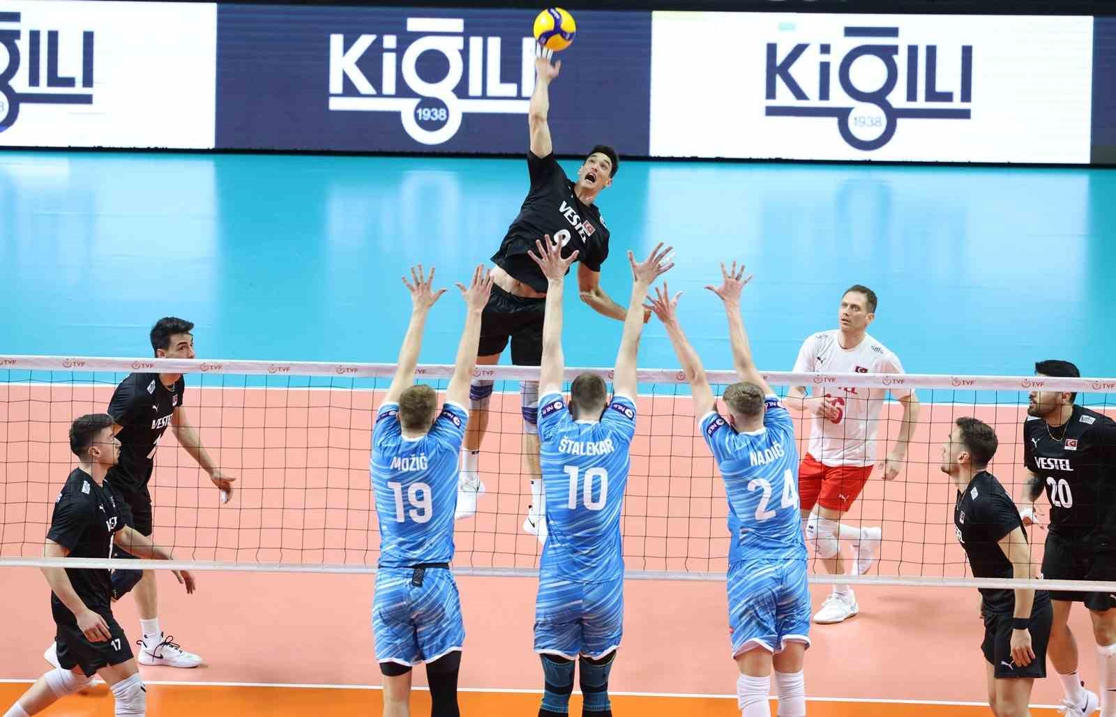 Milliler, filede Slovenya’ya mağlup oldu 
