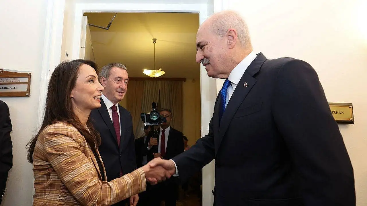 TBMM Başkanı Kurtulmuş siyasi parti gruplarını ziyaretleri devam ediyor