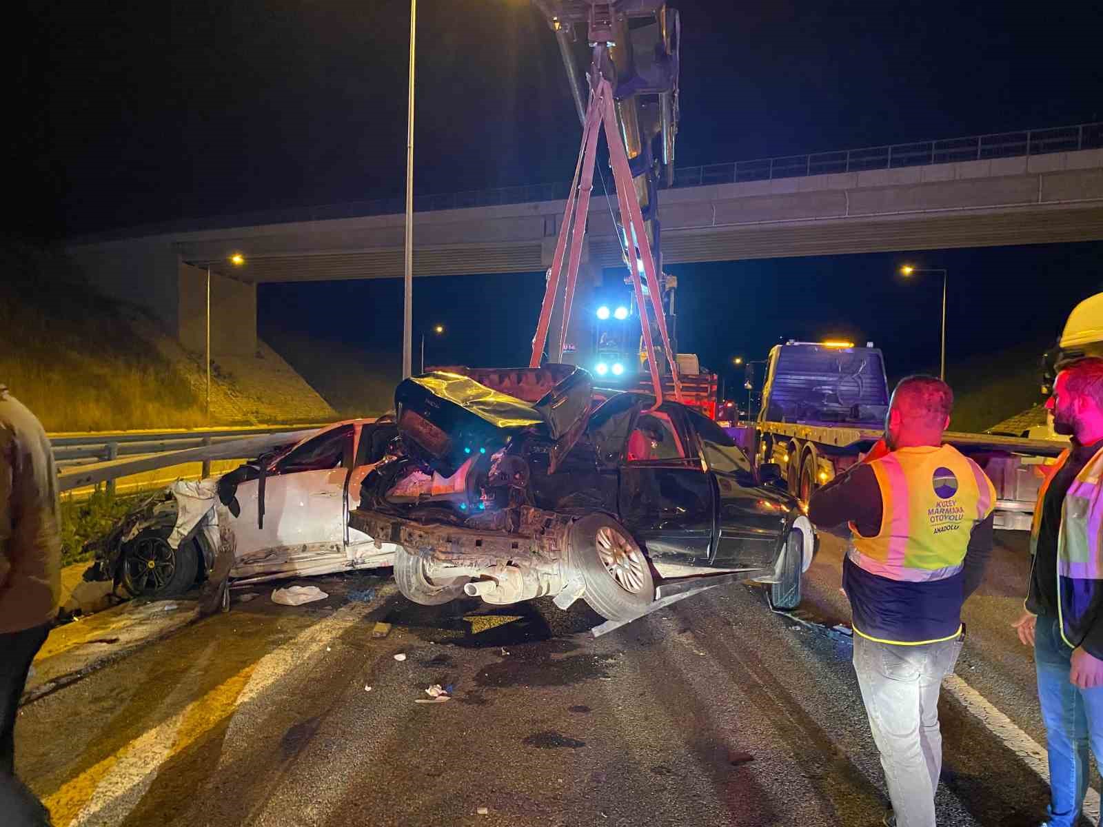 Kuzey Marmara’da feci kaza: 4’ü çocuk 12 yaralı 