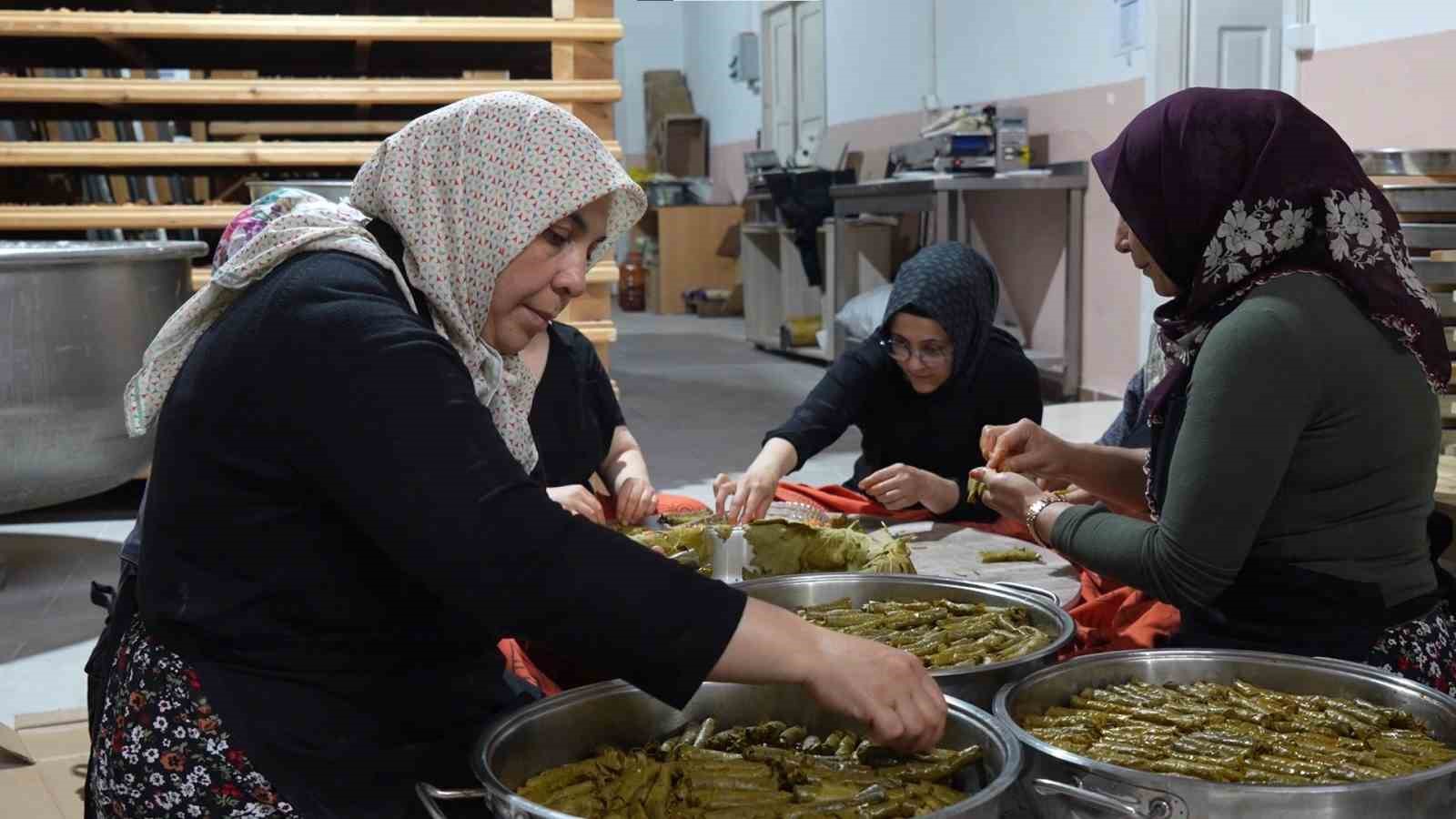 Beypazarı’nın yöresel zenginlikleri bayram sofralarını süslemek için hazır 