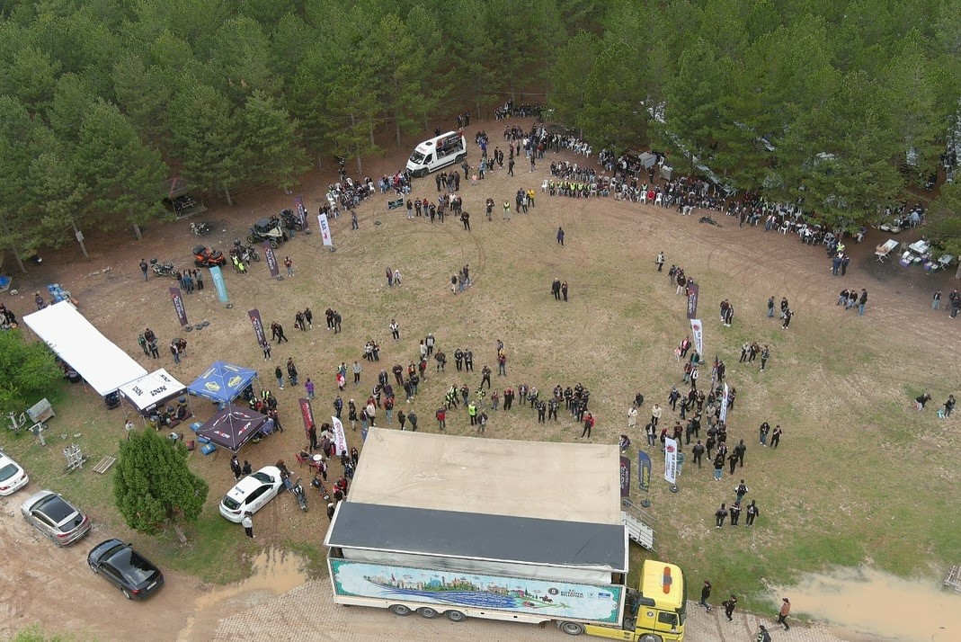 Motosiklet tutkunları Kütahya’da buluştu 