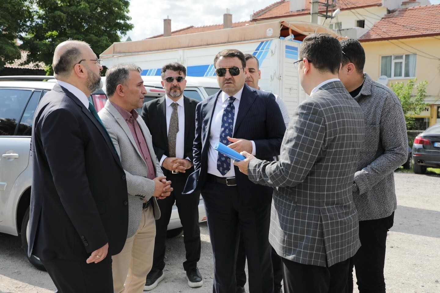 Vali Musa Işın, ’Balıklı Mahallesi Kentsel Dönüşüm Proje Alanı’nda incelemelerde bulundu 