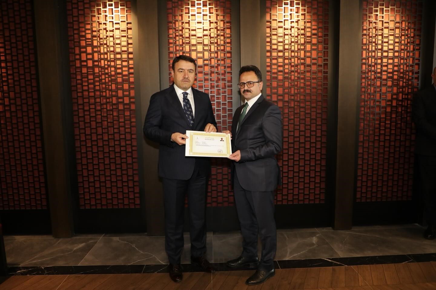 Kütahya’da tayin olan mülki idare amirleri onuruna veda yemeği 