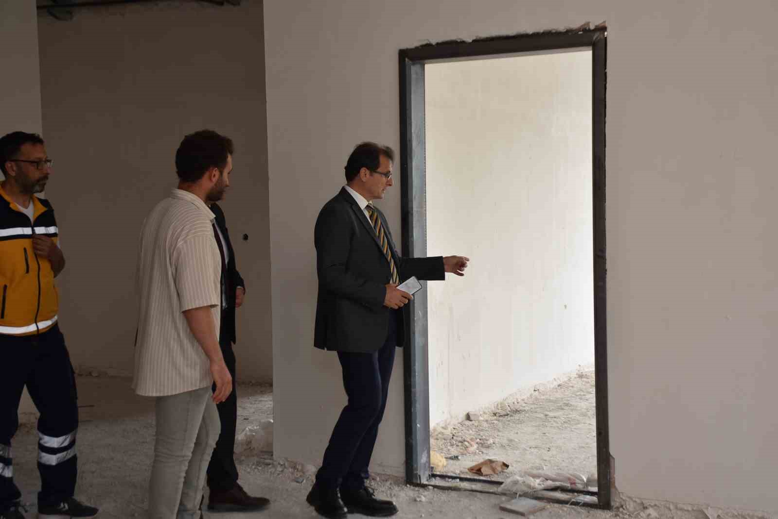 Salihli’de sağlık yatırımları devam ediyor 