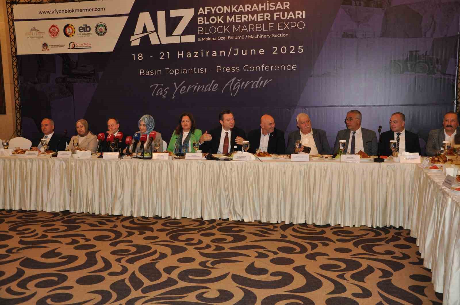 400 milyon metreküplük rezerve sahip Afyonkarahisar’ın mermeri fuarda görücüye çıkıyor 