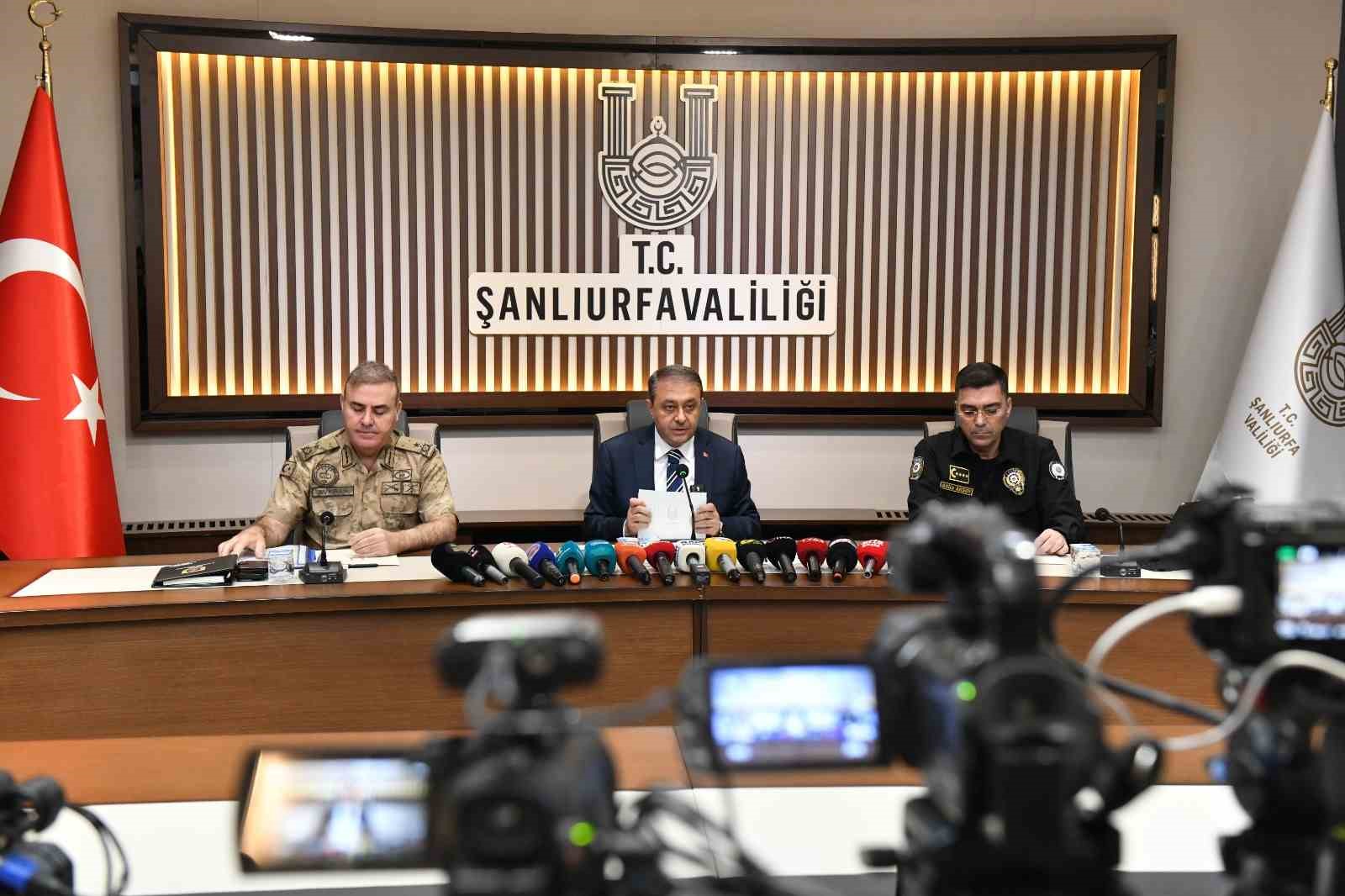 Şanlıurfa’da Kurban Bayramında 7 bin 500 güvenlik personeli sahada olacak 