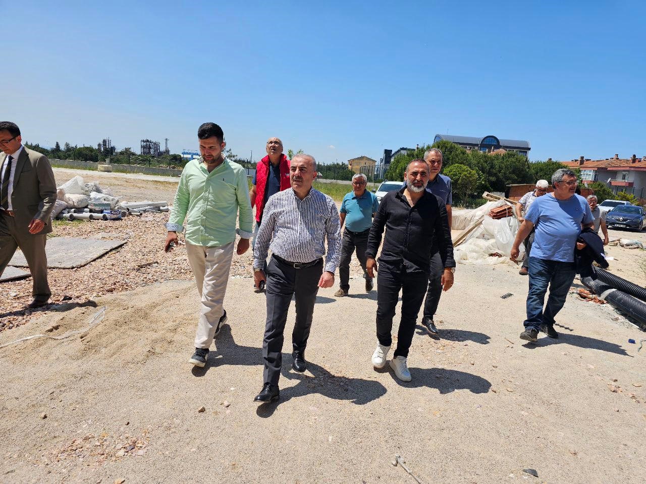 Balıkesir’de okul inşaatları yerinde incelendi 