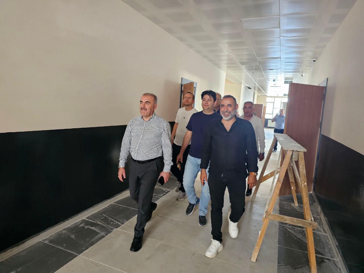Balıkesir’de okul inşaatları yerinde incelendi 
