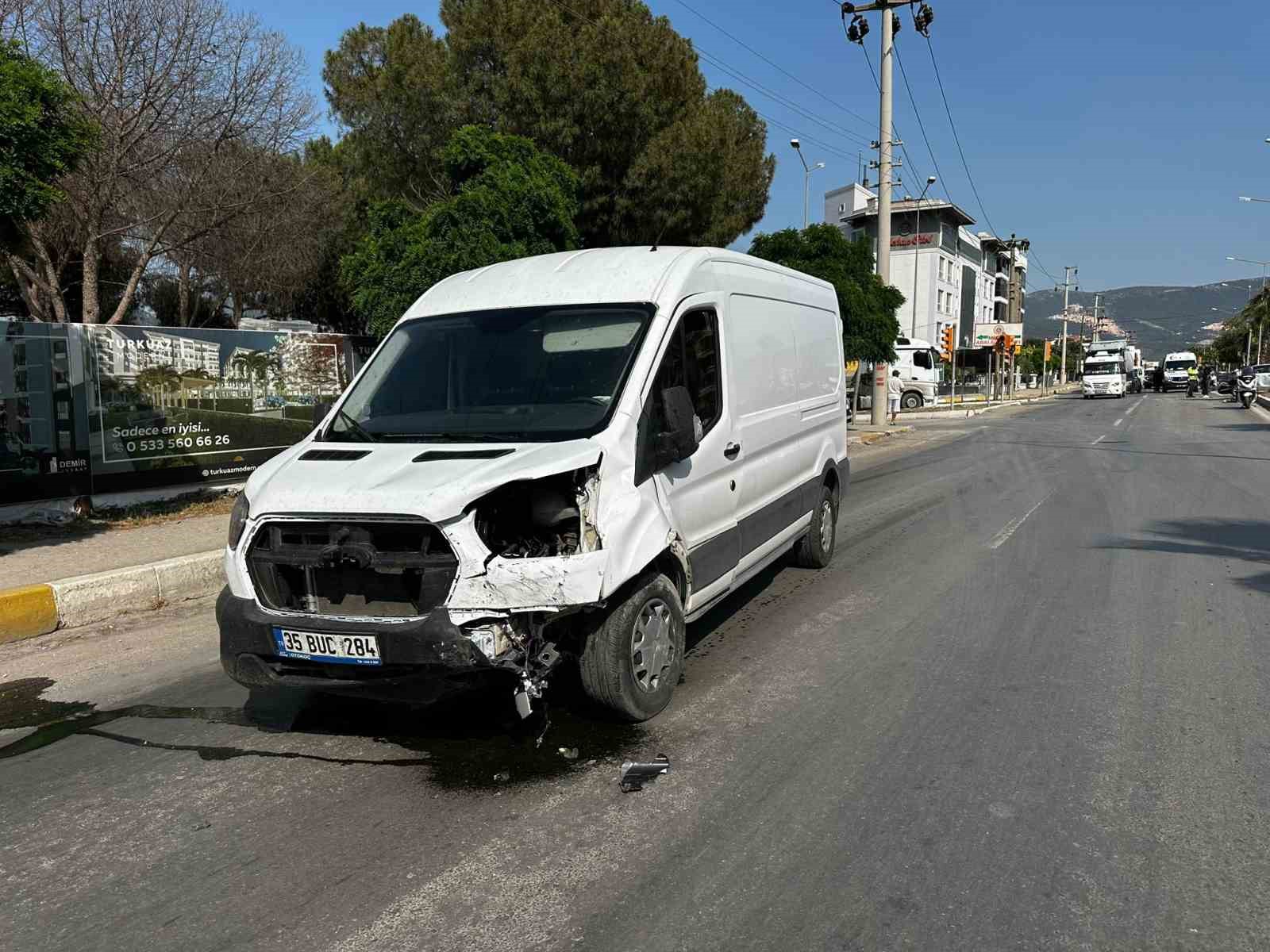 Milas’ta trafik kazası: 1 yaralı 