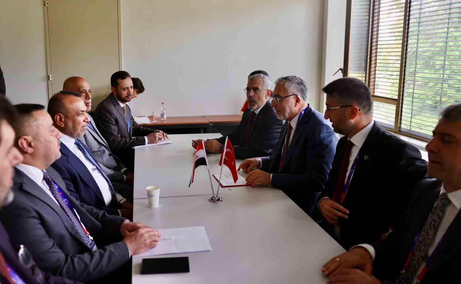 Çalışma ve Sosyal Güvenlik Bakanı Işıkhan, İsviçre’de 