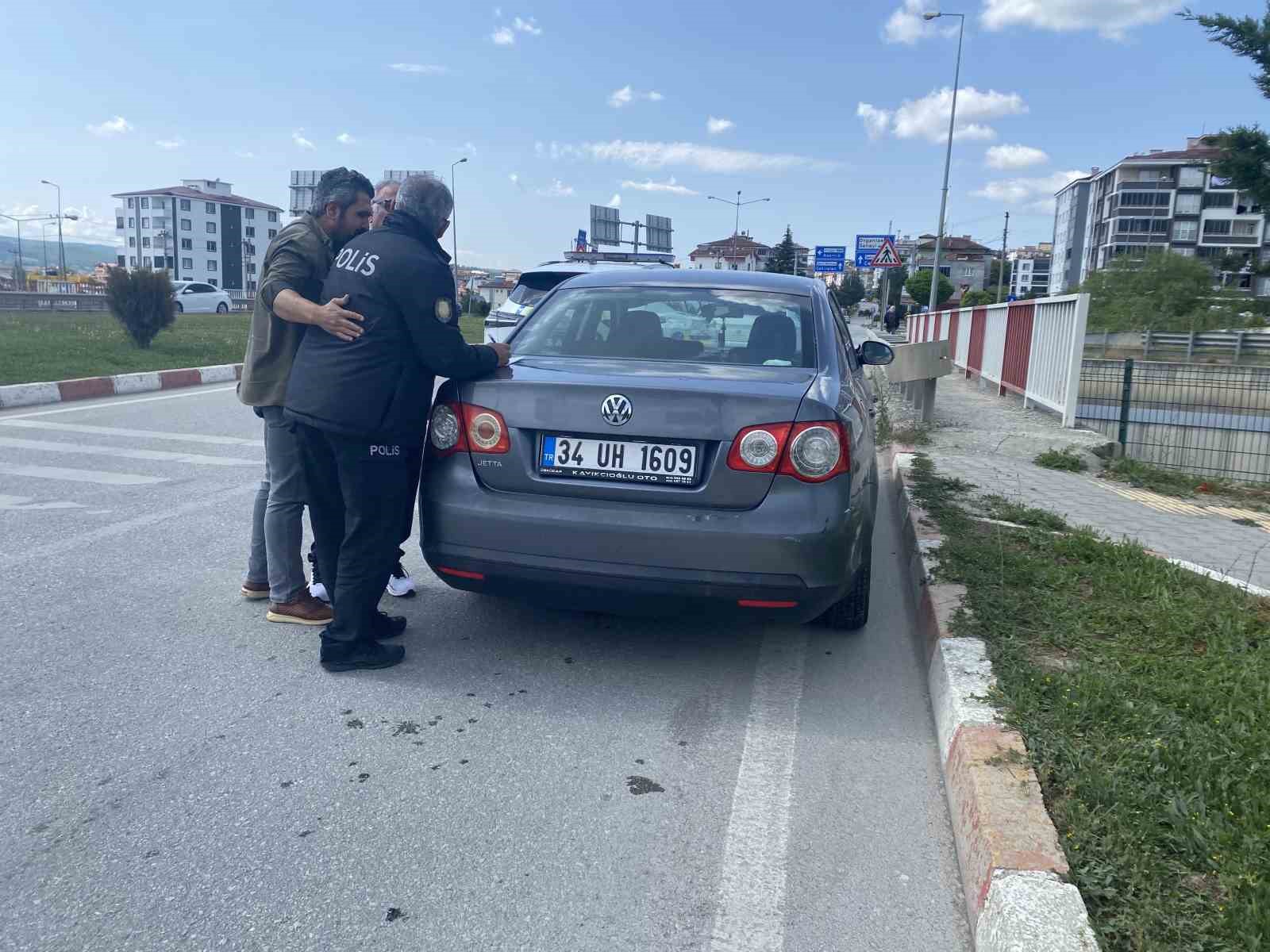 Samsun’da iki otomobil çarpıştı: 1 yaralı 