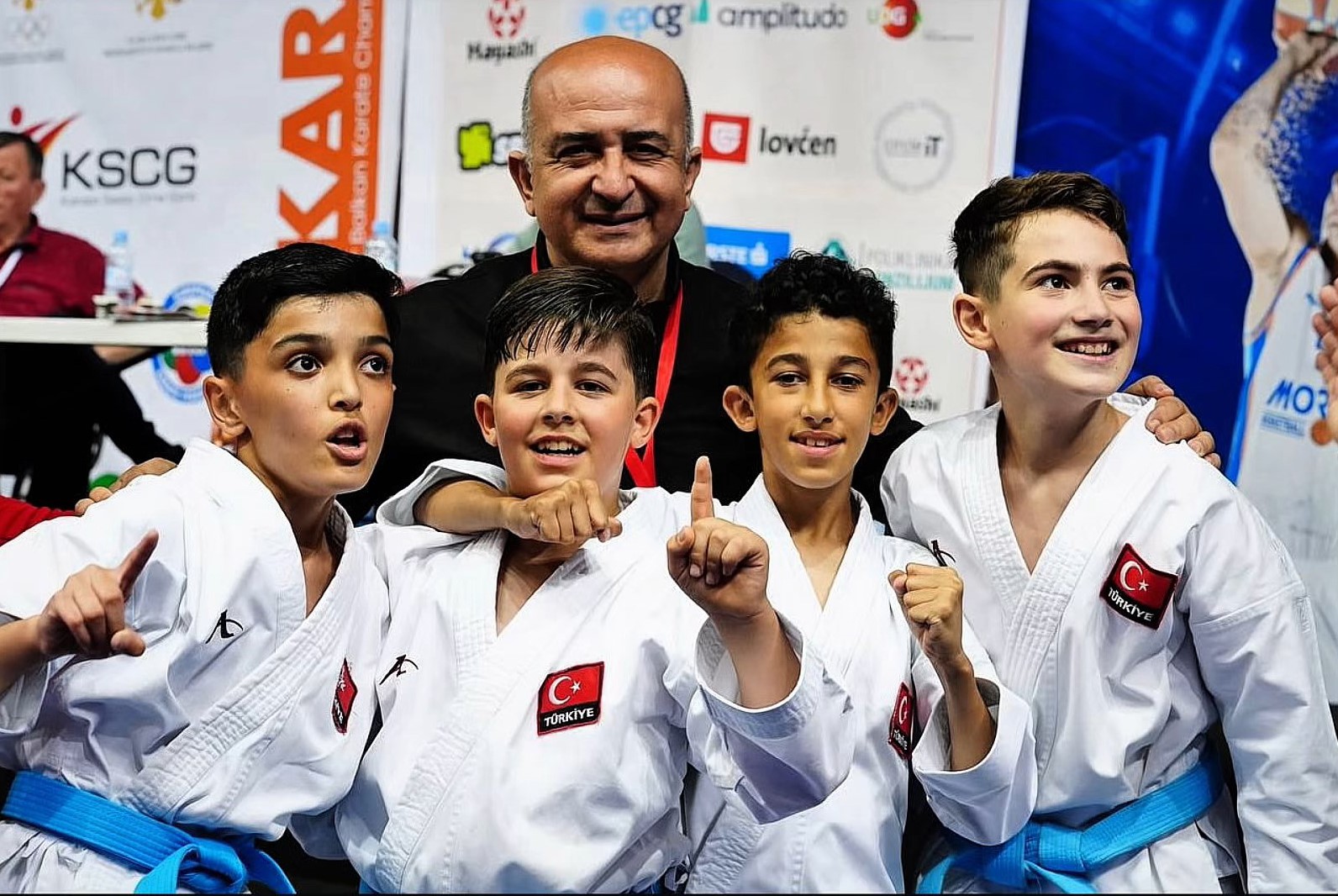 Milli takım, Balkan Çocuklar Karate Şampiyonası’nda 55 madalya kazandı 