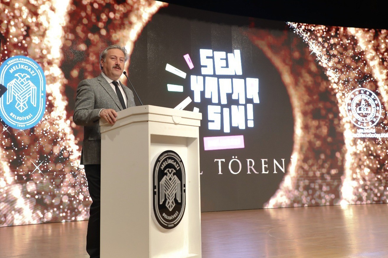 Sen Yaparsın Melikgazi Ödül Töreni büyük bir coşkuyla gerçekleşti 