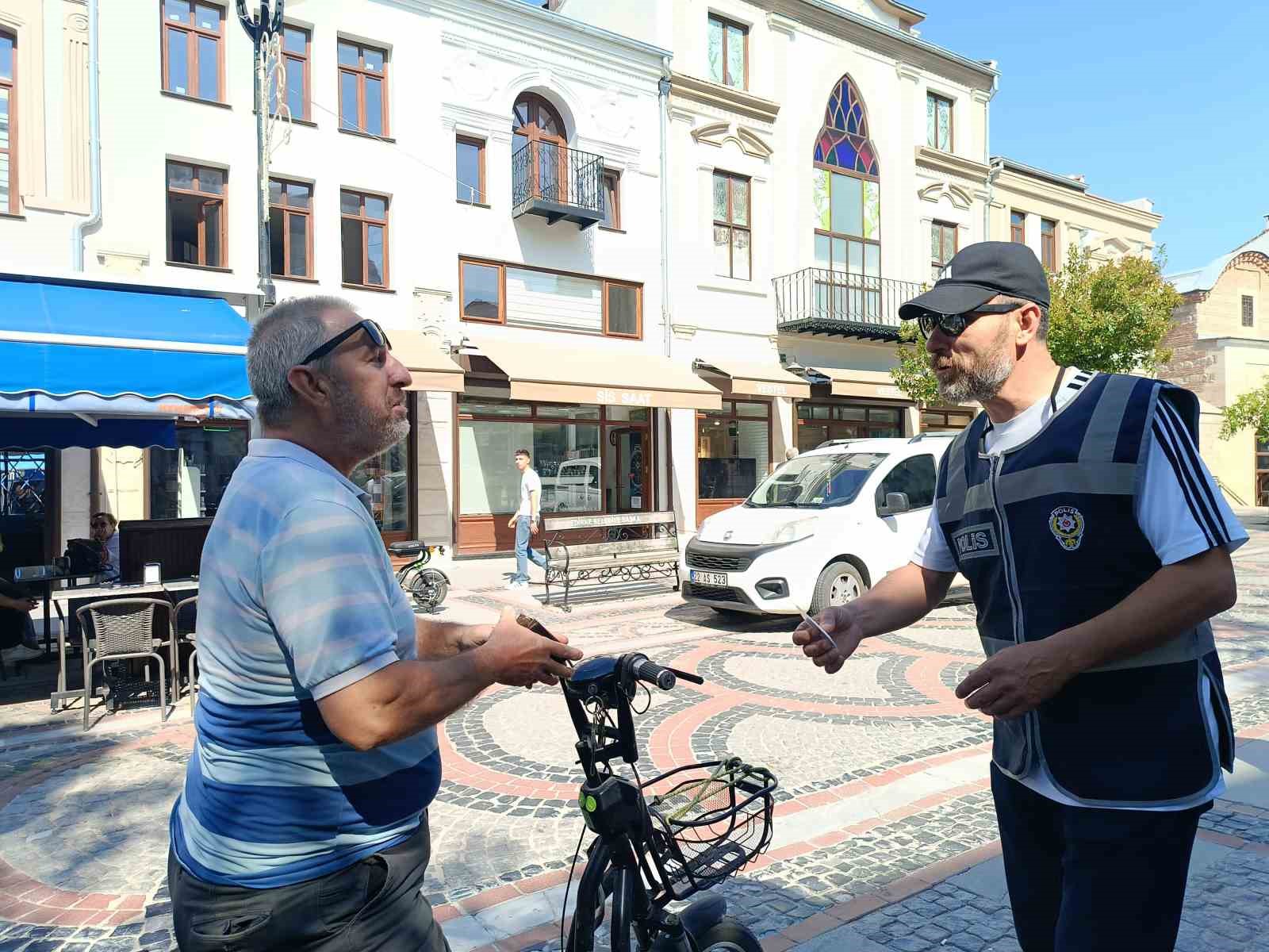 Edirne emniyeti bayram öncesi denetimleri sıklaştırdı 