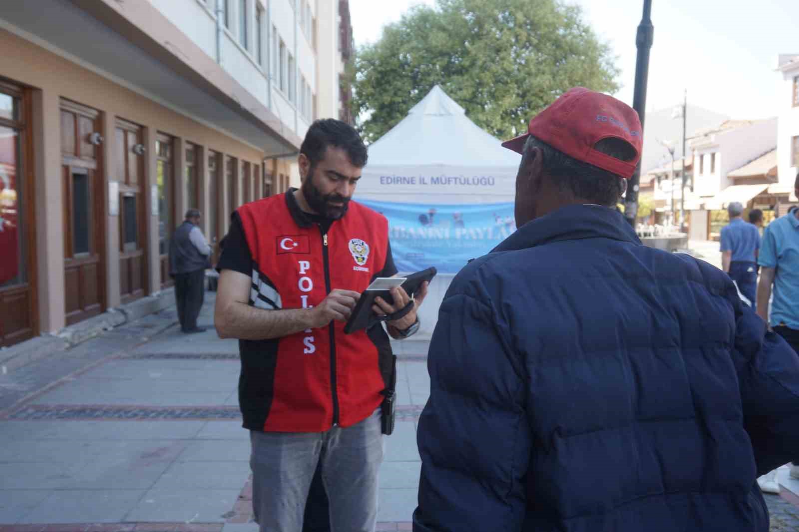 Edirne emniyeti bayram öncesi denetimleri sıklaştırdı 