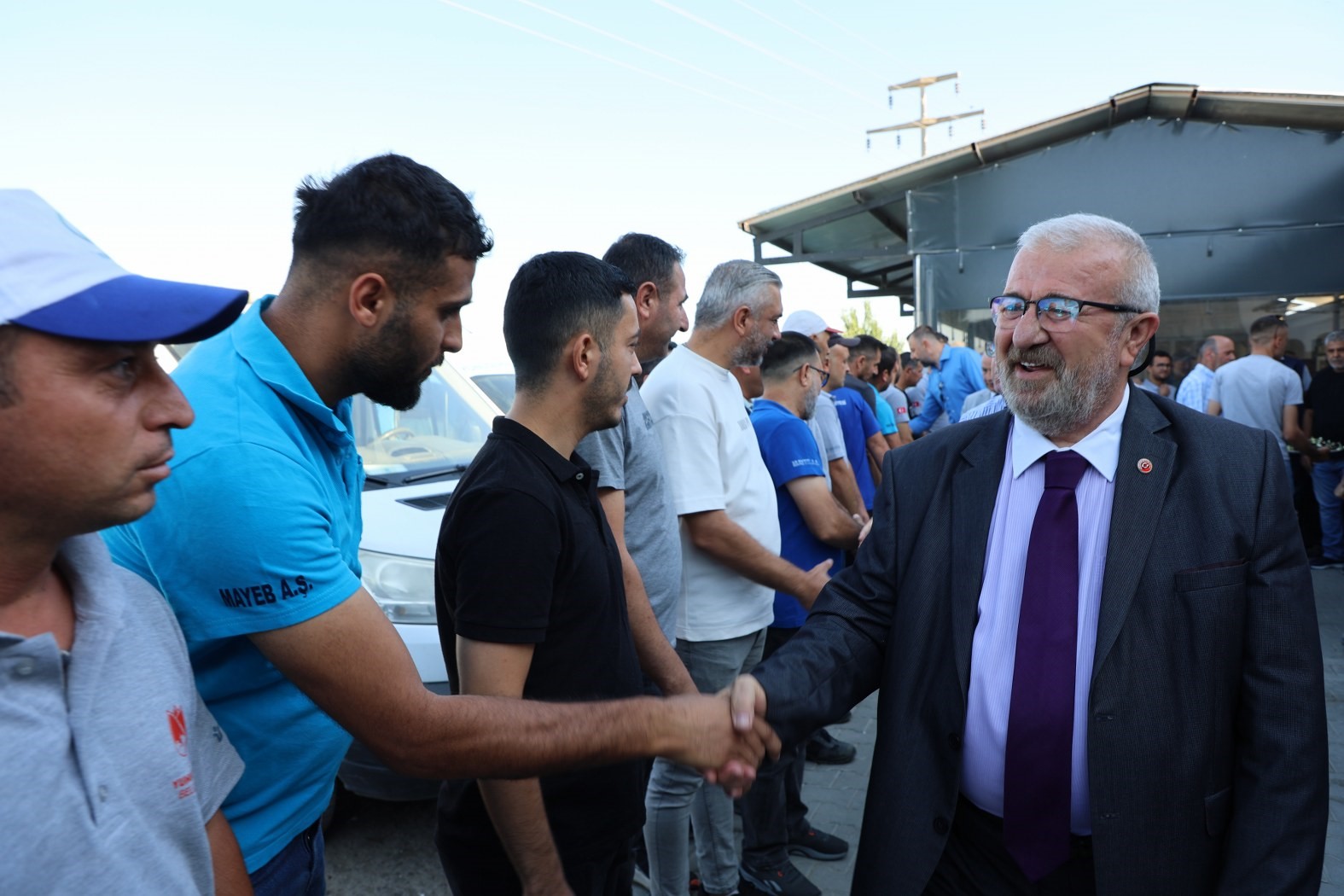 Yunusemre’de personel bayramlaştı 