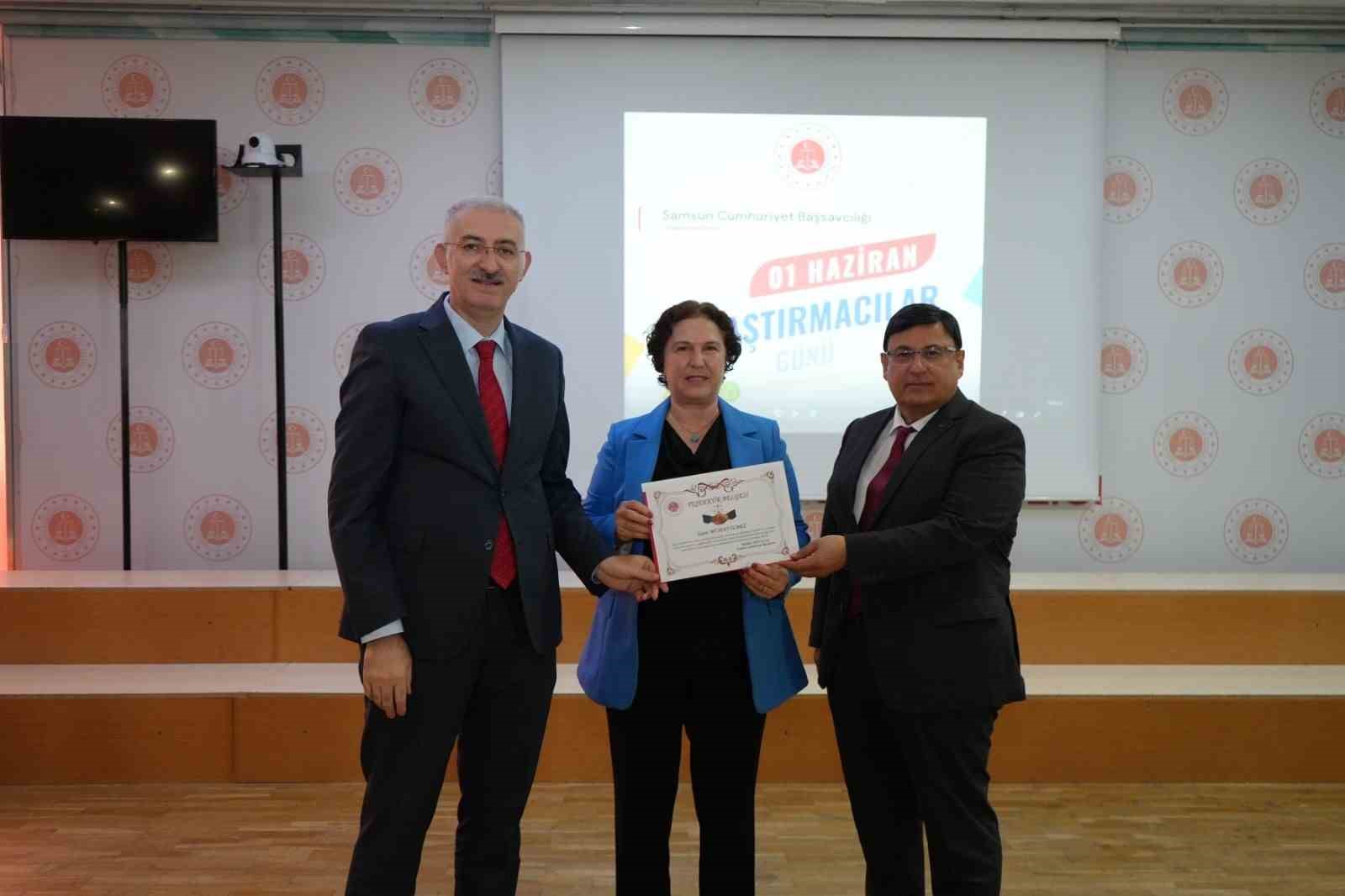 Samsun Adliyesinde Uzlaştırmacılar Haftası kutlandı 