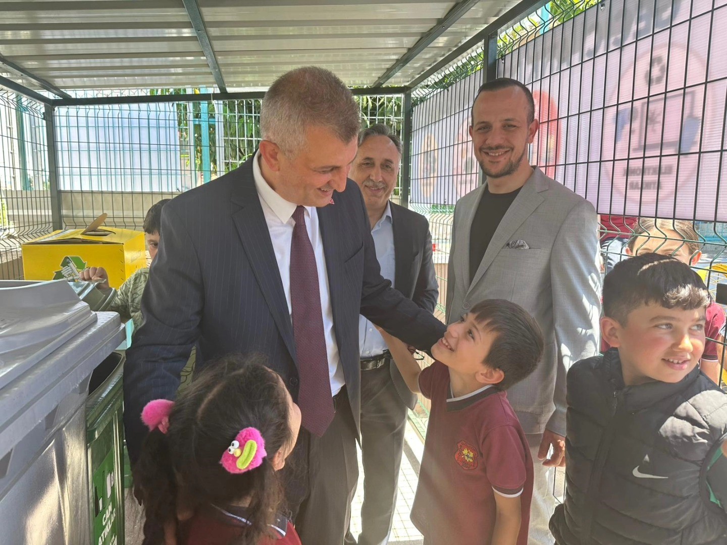 Öğrencilere sıfır atık eğitim sahası kuruldu 