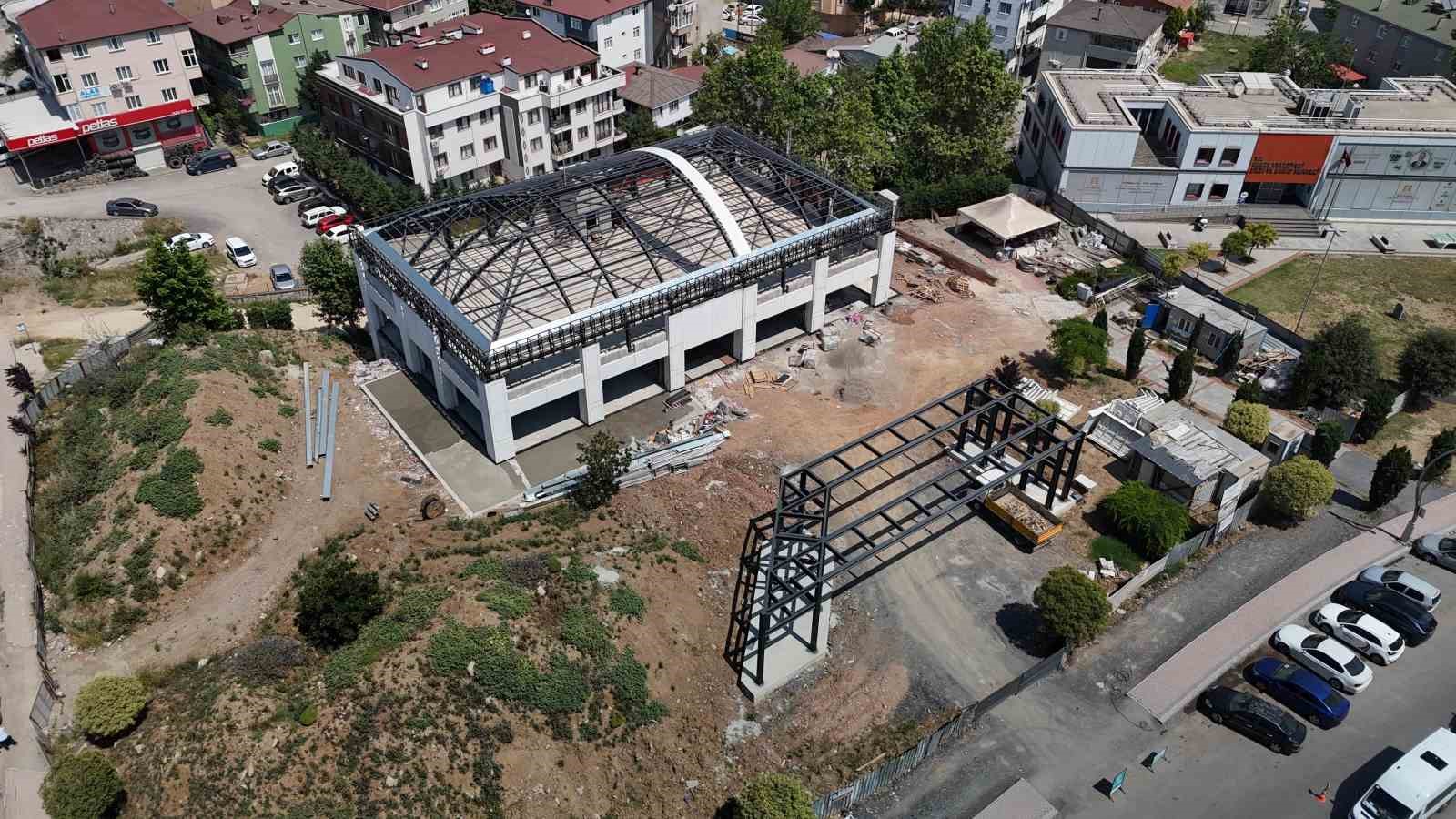 Beylikbağı Güzide Sosyal Tesisi inşaatı yükseliyor 