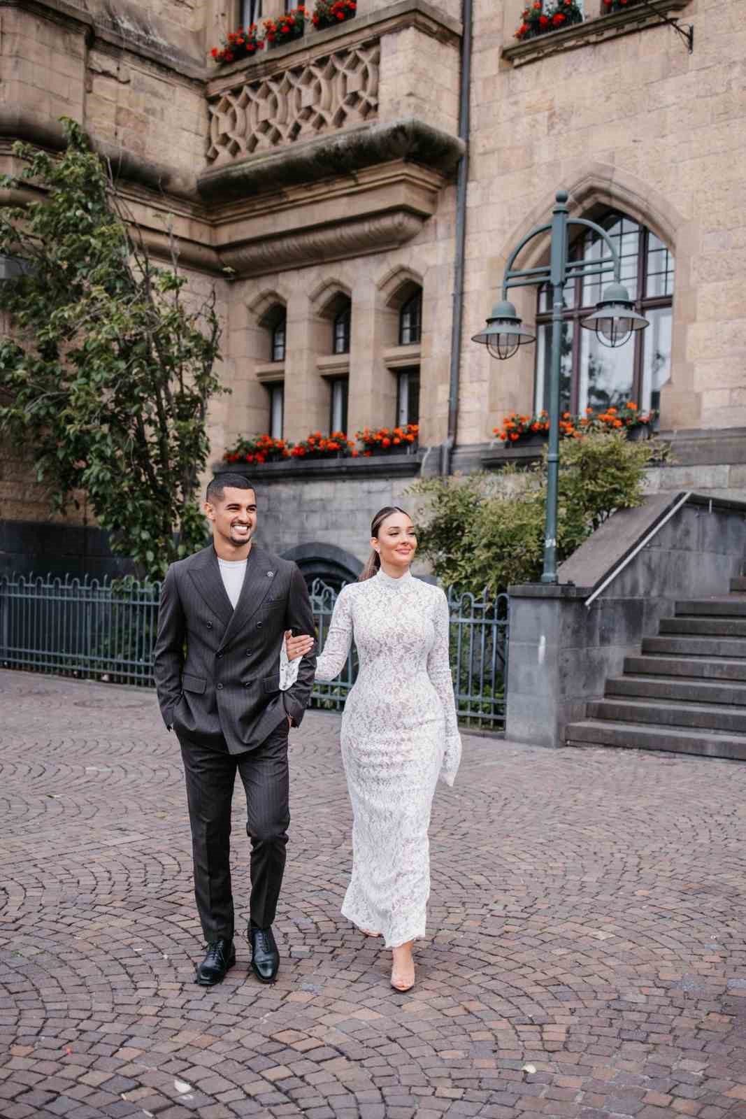 Levent Mercan dünya evine girdi 