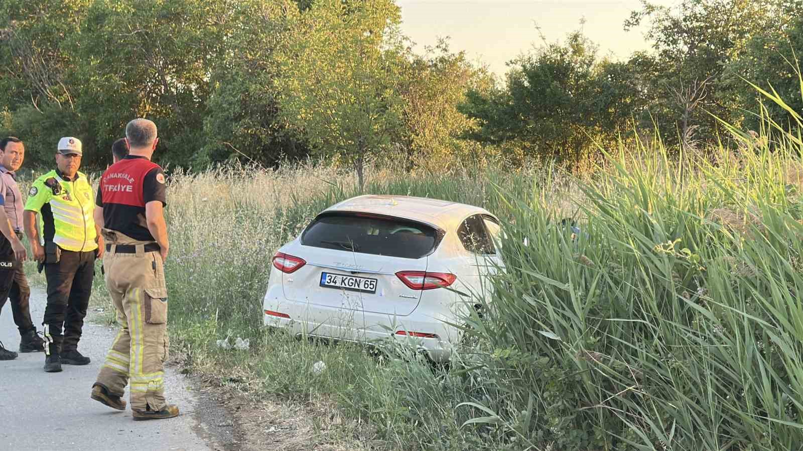 Çanakkale’de 3 araçlı zincirleme kaza: 1’i ağır 5 yaralı 