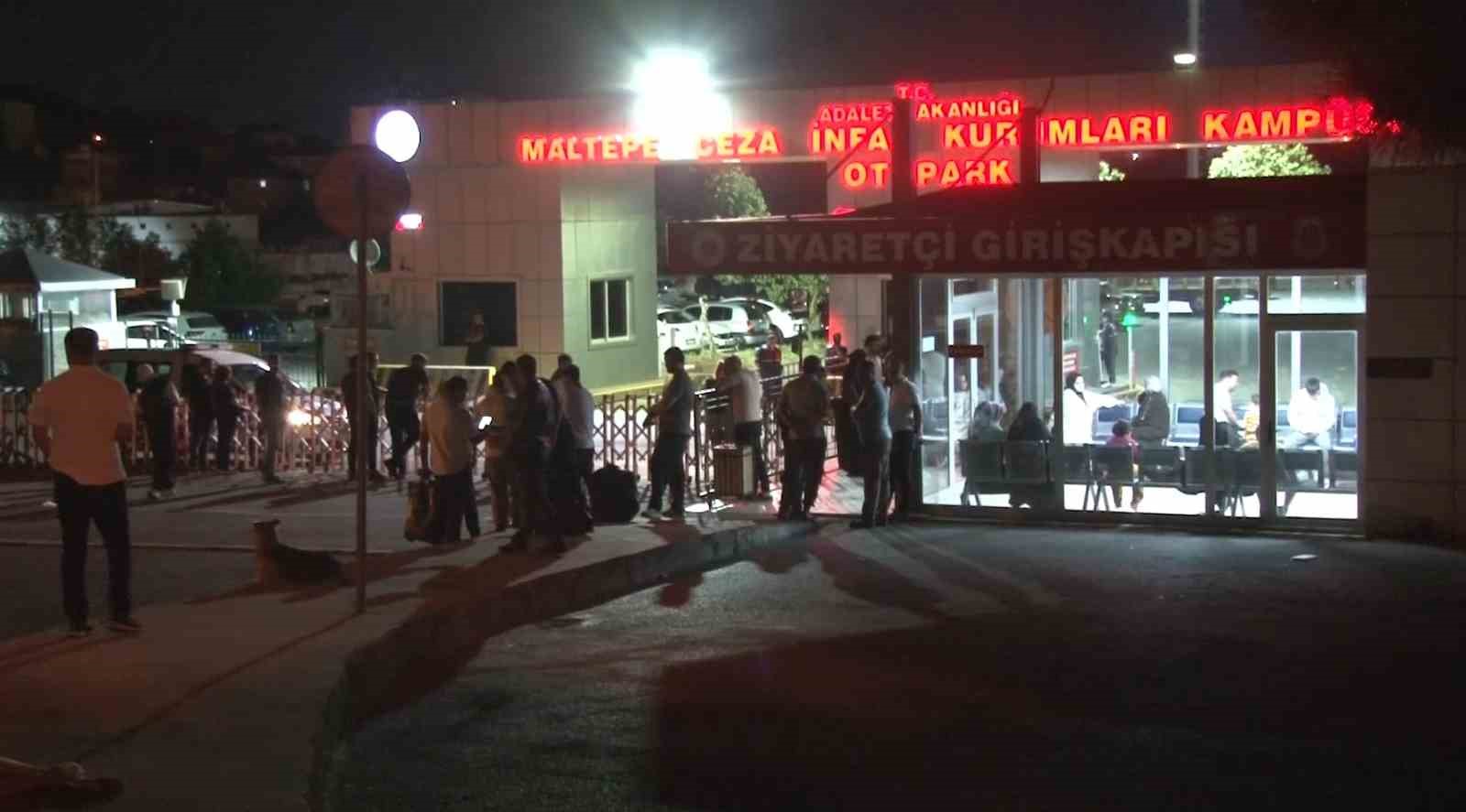 Bayram öncesi mahkumlar Maltepe Cezaevi’nden izinli olarak tahliye edildi 