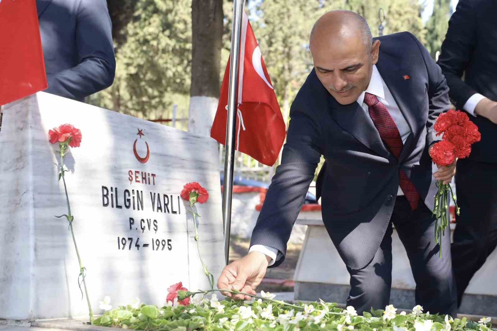 Vatan için can veren kahramanlar unutulmadı 