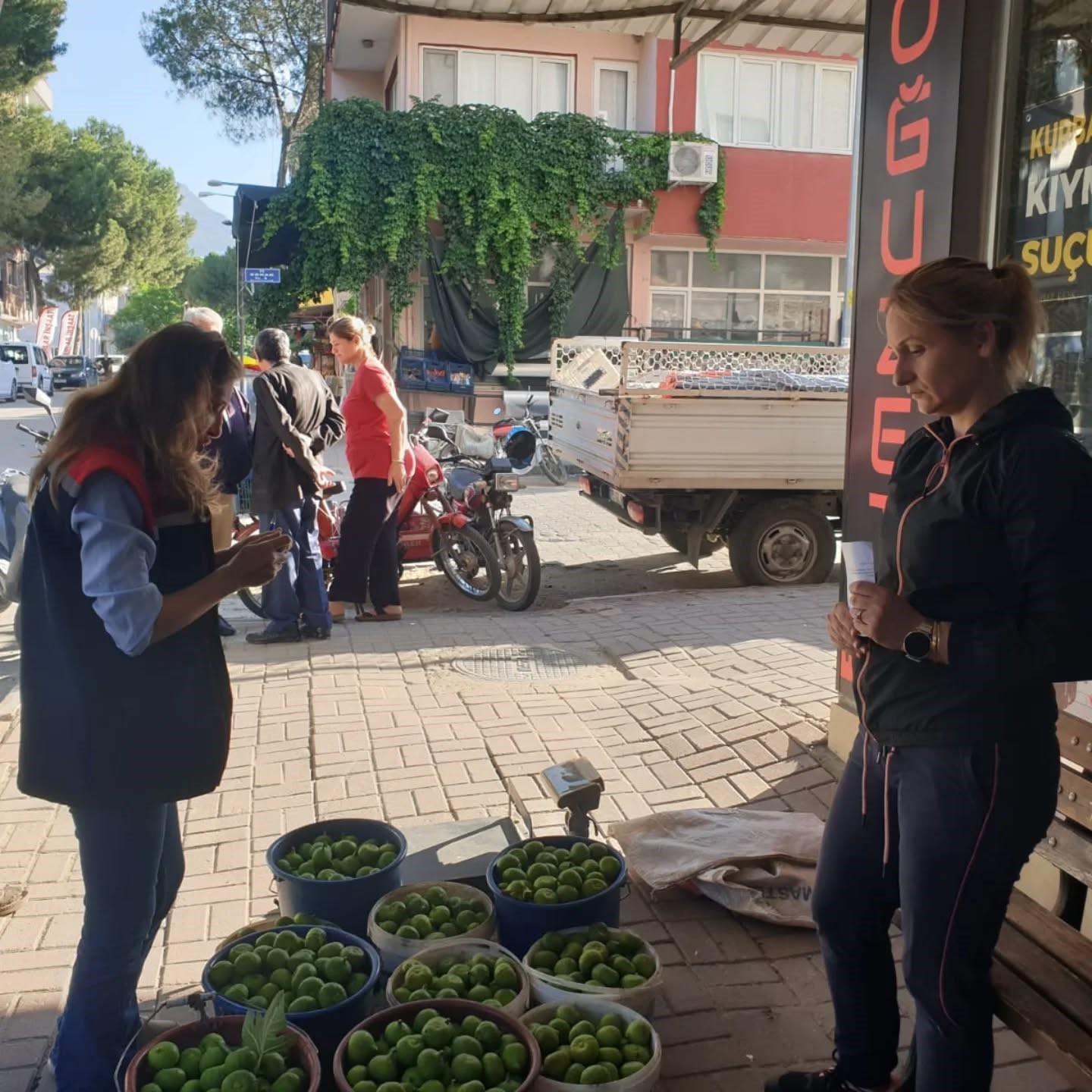 Buharkent’te ilek tezgahları denetlendi 