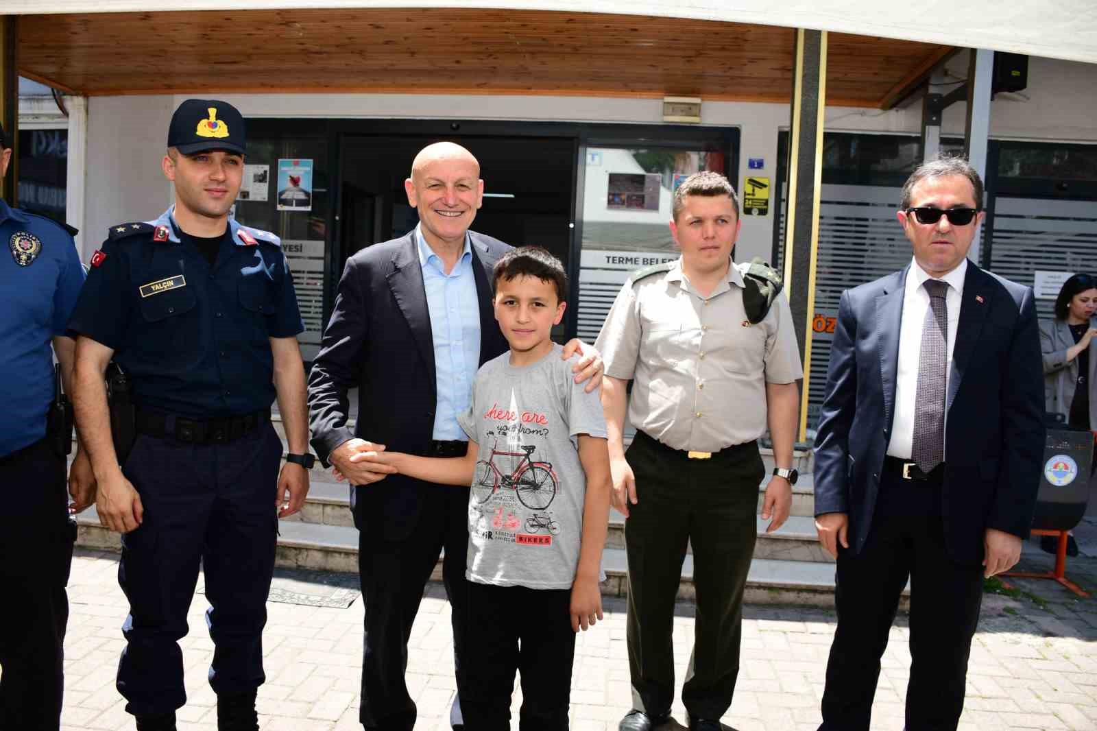 Terme’de kent bayramlaşması 