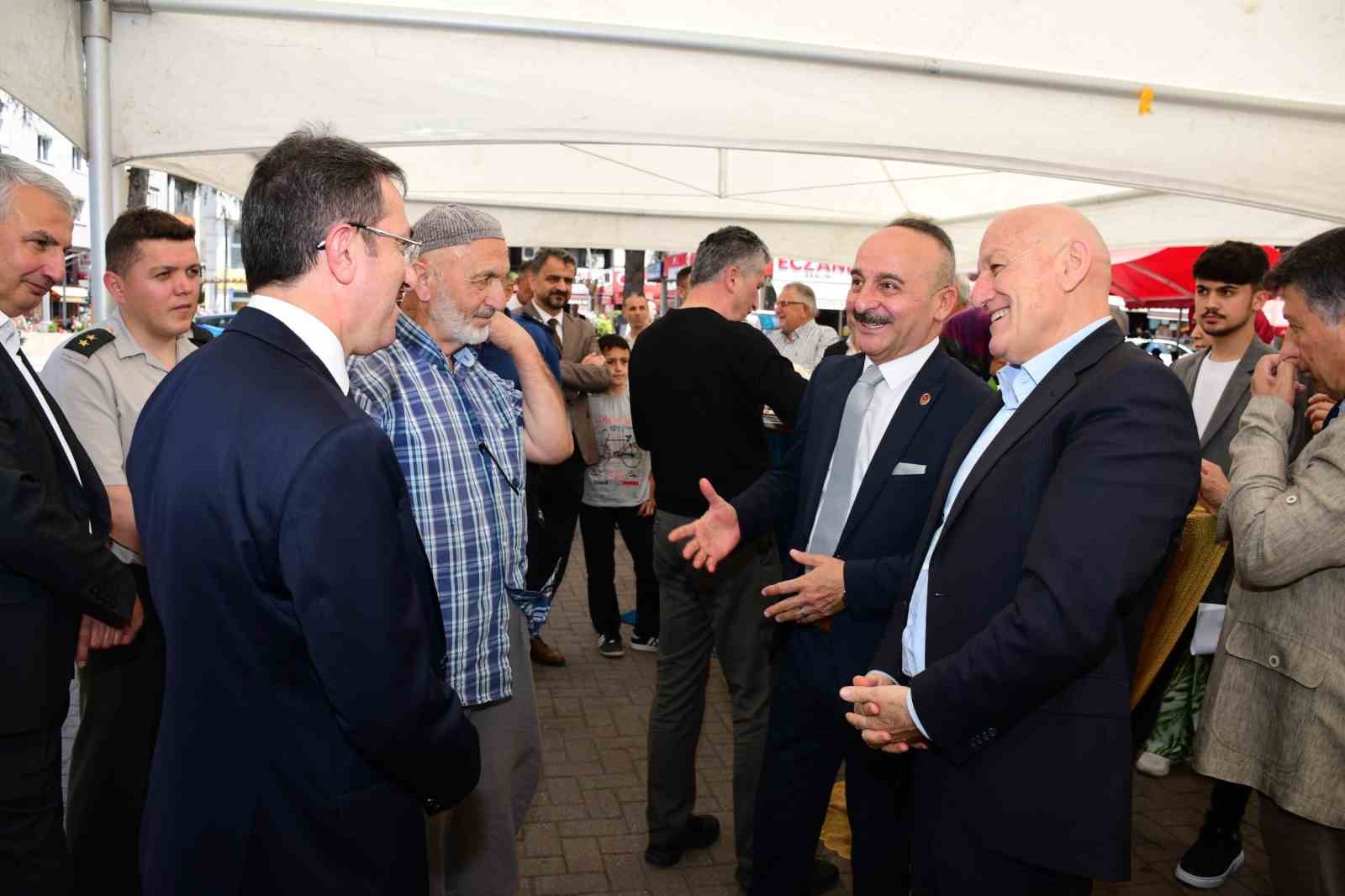 Terme’de kent bayramlaşması 