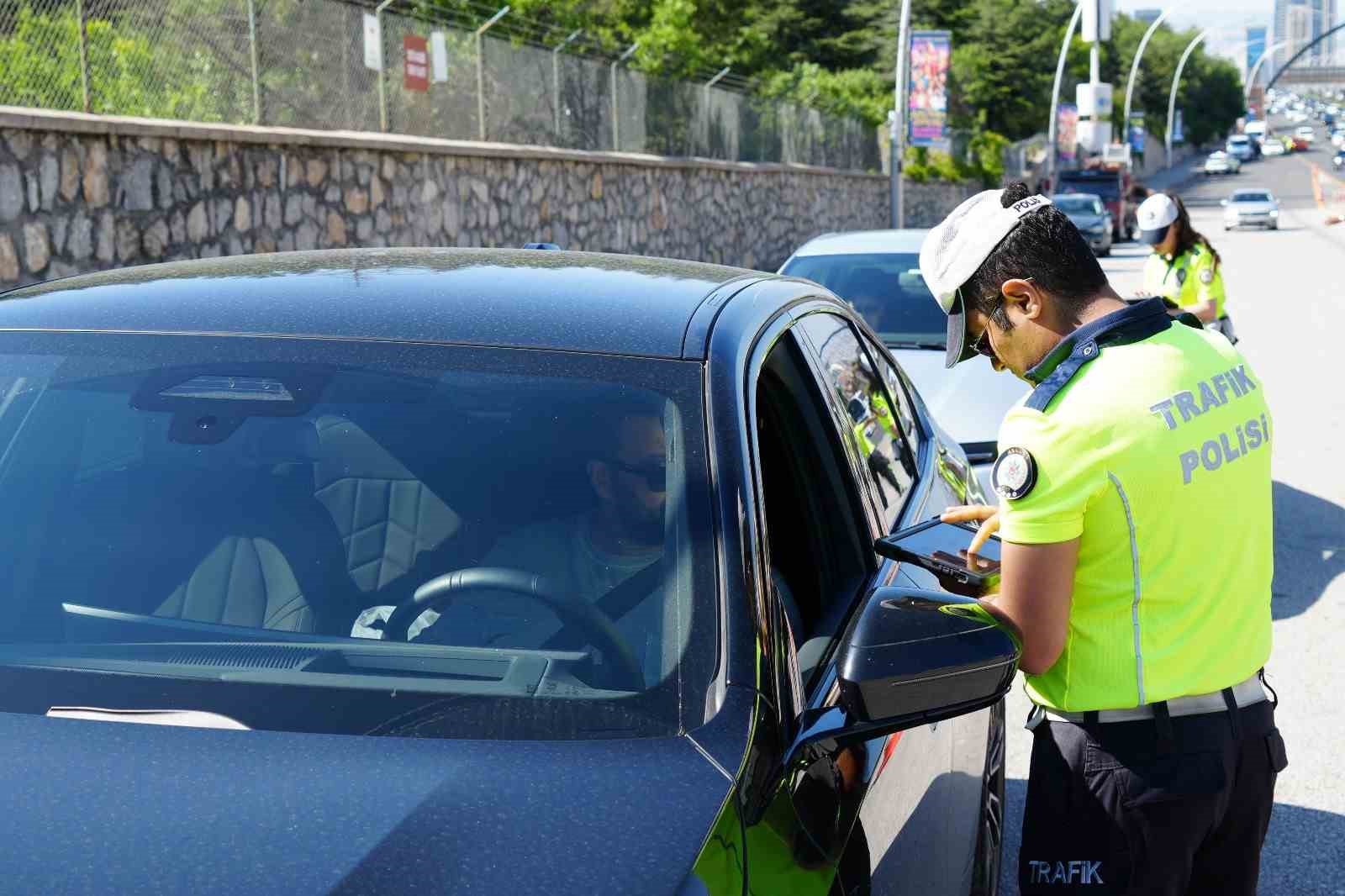 Ankara’da Kurban Bayramı öncesi trafik denetimleri artırıldı 