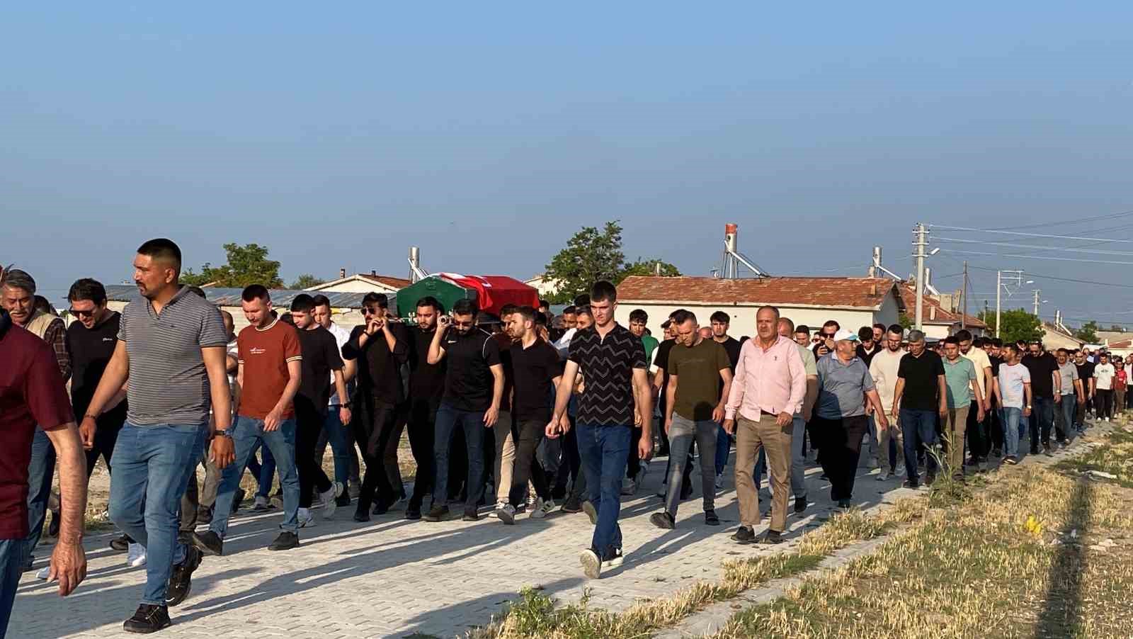 Milli bisikletçi Mustafa Ayyorkun Konya’da son yolculuğuna uğurlandı 