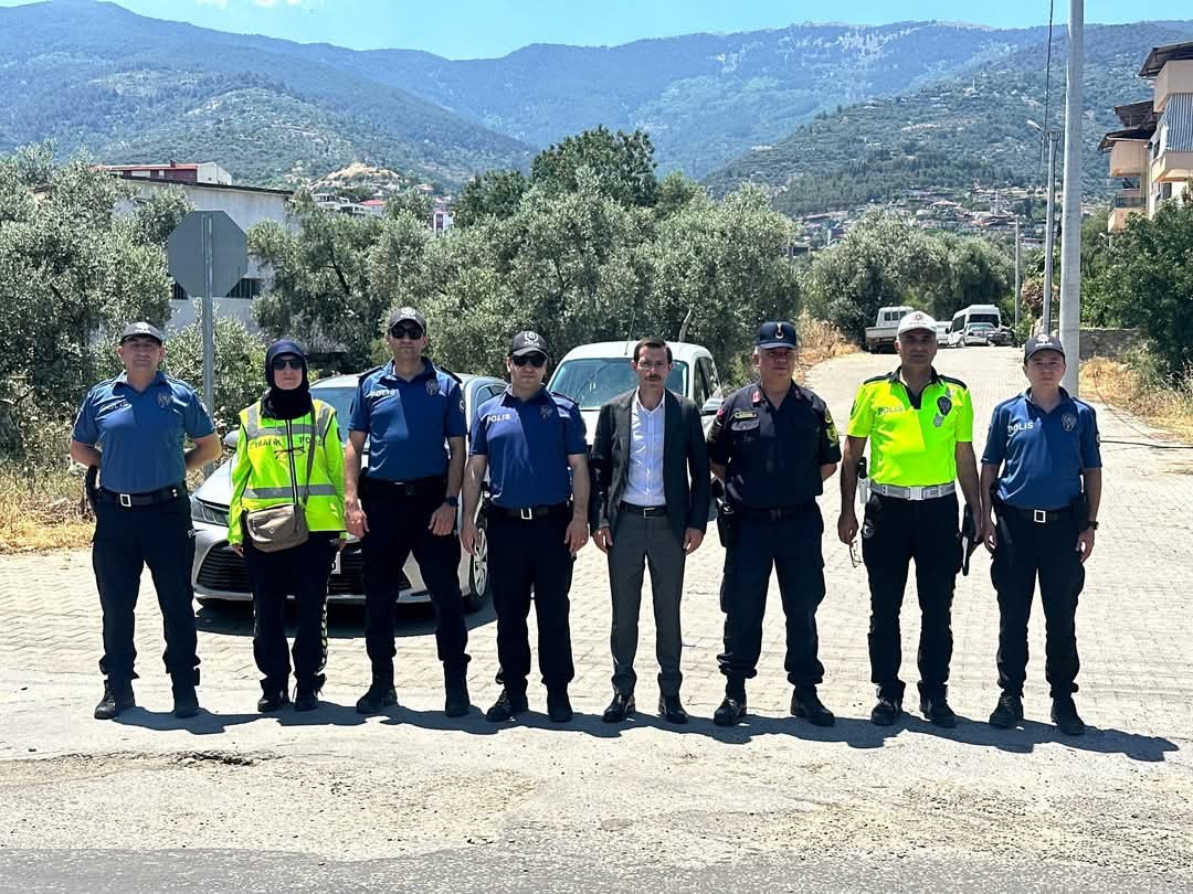 Kaymakam Polat bayram denetiminde 