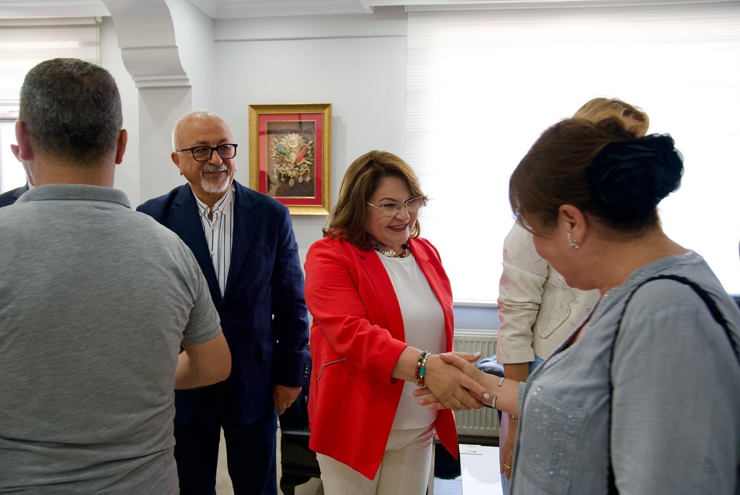 Didim’de ilçe protokolü bayramlaştı 