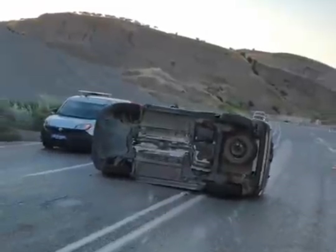 Siirt’te trafik kazası: 2 yaralı 