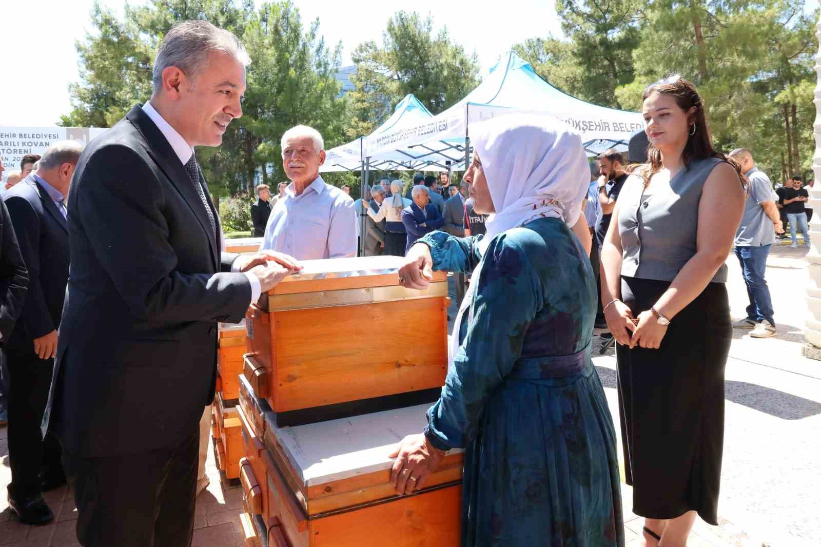 Mardin’de 800 üreticiye 4 bin arılı kovan dağıtıldı 