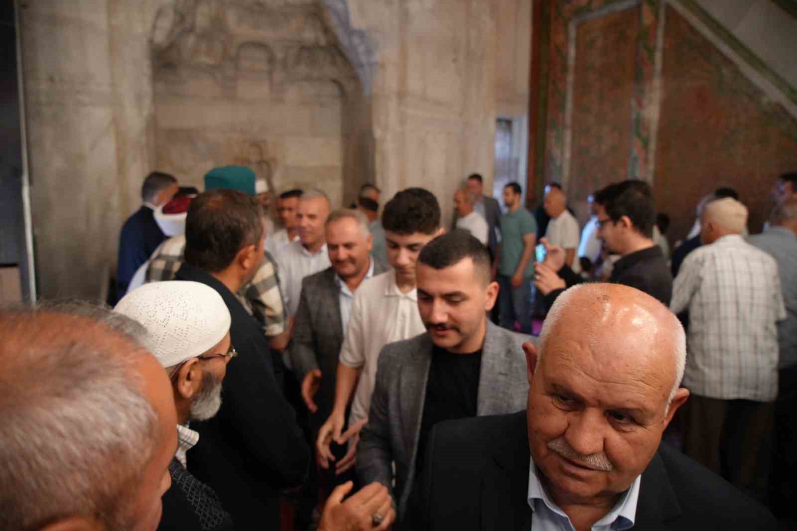 Edirne’de Kurban Bayramı namazı coşkusu 