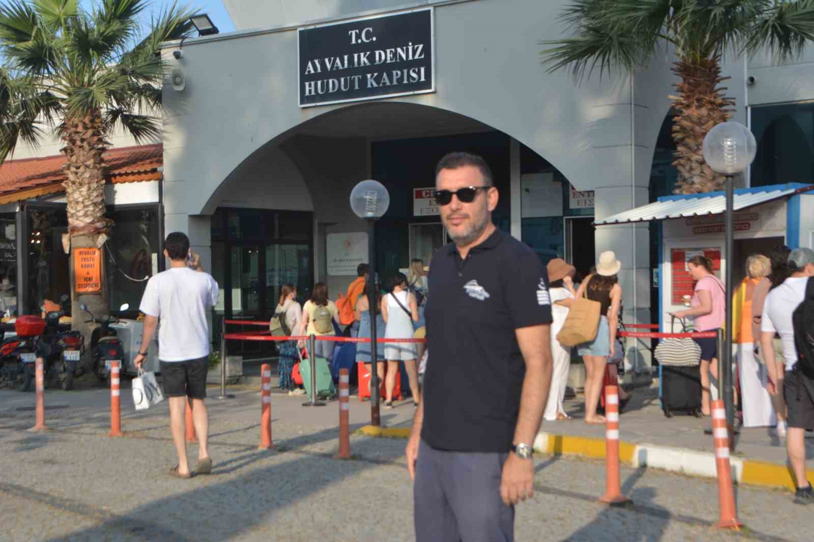 Kurban Bayramı’nda Ayvalık’tan Ege Adaları’na tatilci akını 