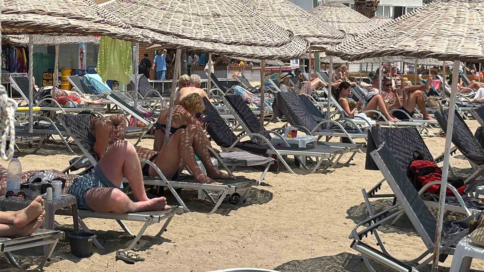 Bodrum sahillerinde ‘bayram’ yoğunluğu 
