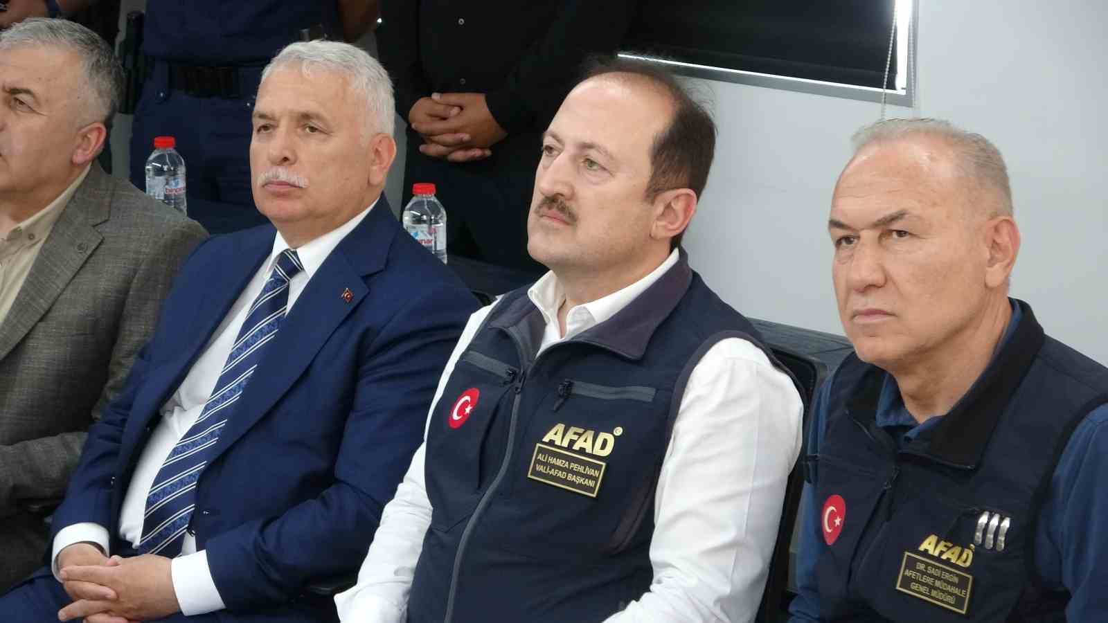AFAD Başkanı Ali Hamza Pehlivan: 