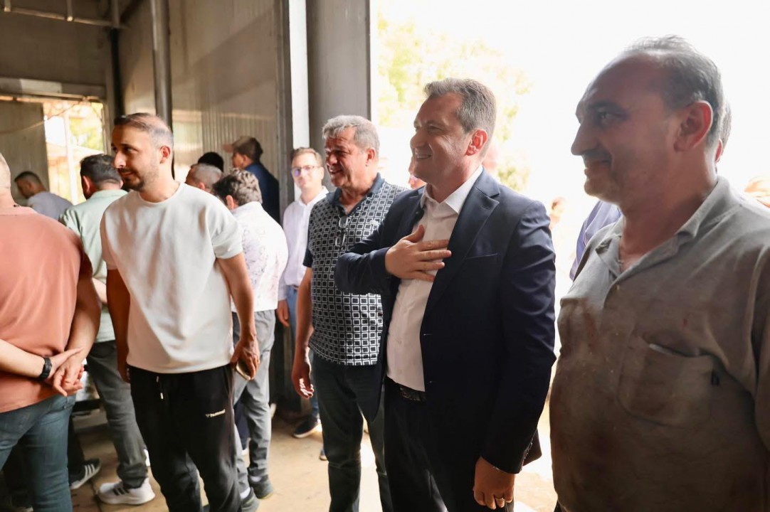 Silivri Belediye Başkanı Bora Balcıoğlu köylerde vatandaşlarla bayramlaştı 